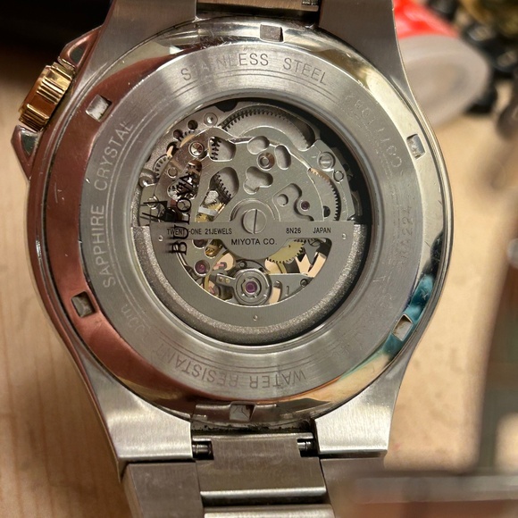 Stainless Steel Authentic Bulova Men’s Watch - Picture 1 of 4